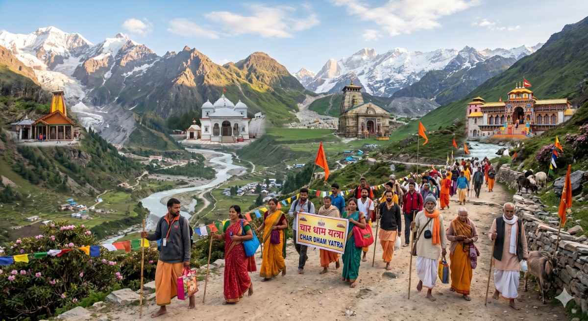 Char Dham Yatra 2026 Tour Package | Anmol Yatra holidays Pvt Ltd taxi and tour services in Uttarakhand